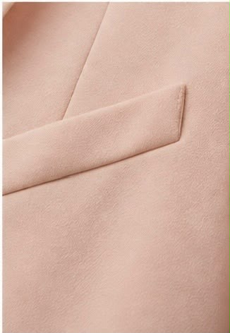 Giacca Regular Monopetto Rosa Cipria Maryley