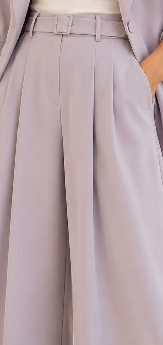 Pantalone palazzo lilla chiaro Maryley