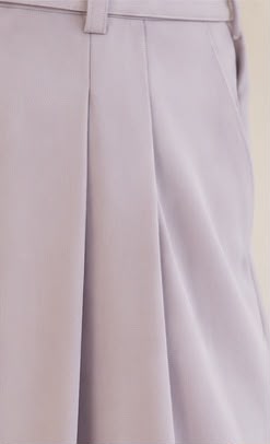 Pantalone palazzo lilla chiaro Maryley
